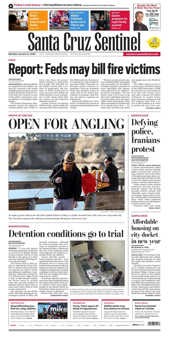 Santa Cruz Sentinel - Califórnia