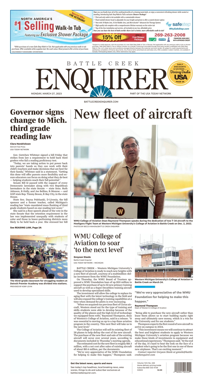 Battle Creek Enquirer - Michigan