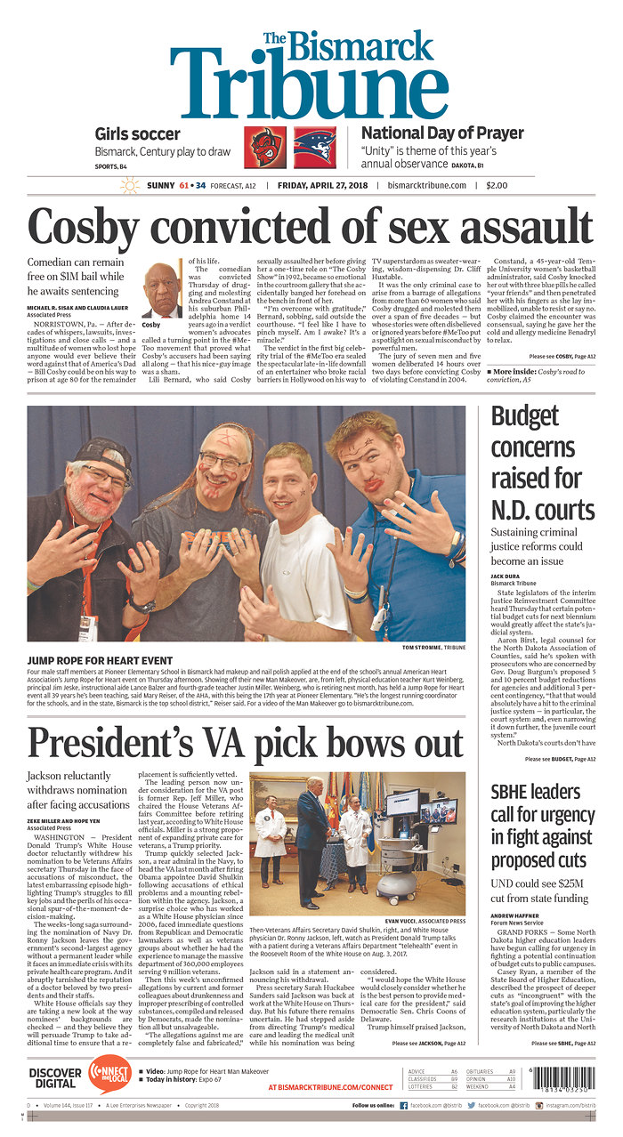 The Bismarck Tribune - Dakota do Norte