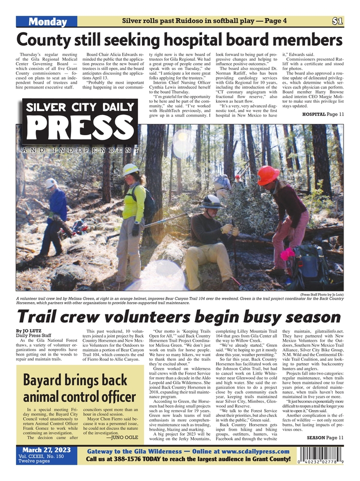 Silver City Daily Press - Novo México